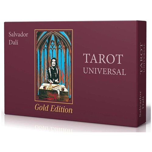 Карты Таро Salvador Dali Universal Tarot Gold Edition salvador dali tarot gold edition таро сальвадора дали золотое издание 78 карт книга