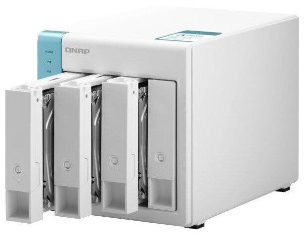 Сетевое хранилище (NAS) QNAP D4 rev B