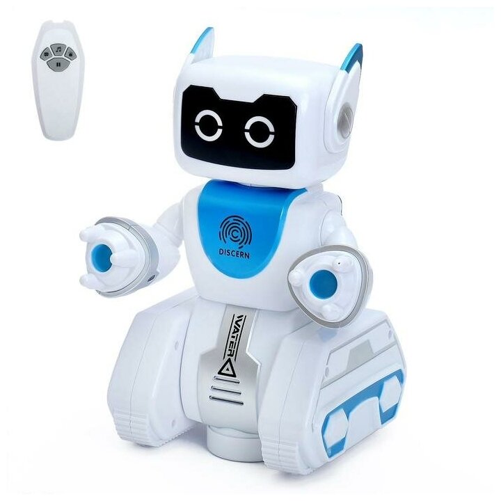 Робот радиоуправляемый ZHORYA "Вольт" световые и звуковые эффекты, работает от батареек (ZY833136)