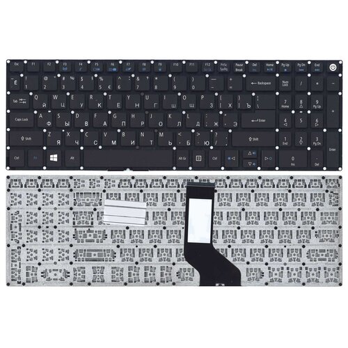Клавиатура для ноутбука Acer Aspire E5-573 Nitro VN7-572G VN7-592G черная 858₽