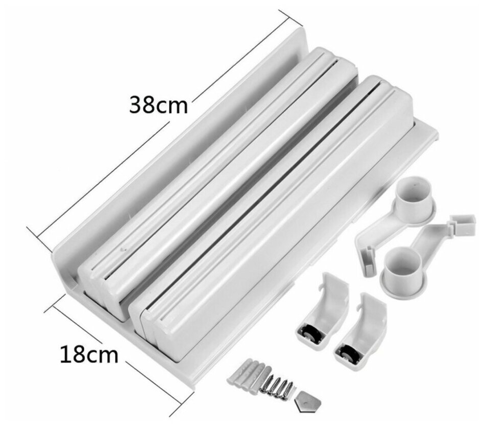 Держатель для бумажных полотенец, фольги, пищевой пленки (органайзер ...