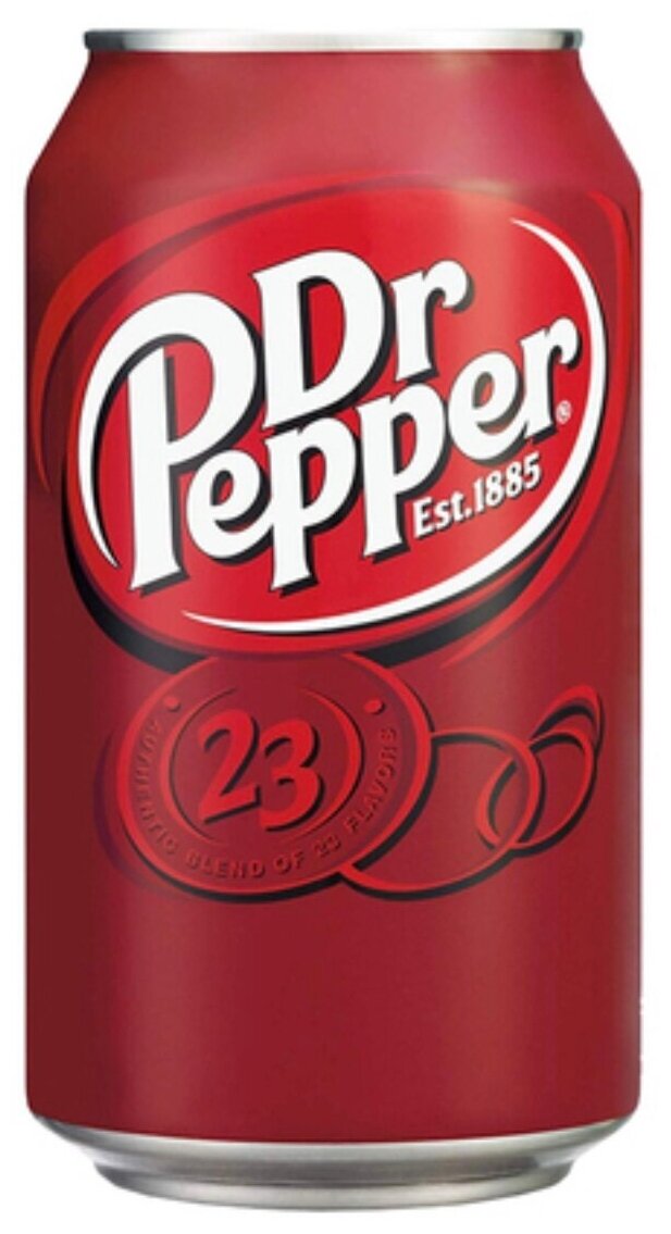 Dr Pepper Original жб 0,33, Польша 24 шт. - фотография № 2