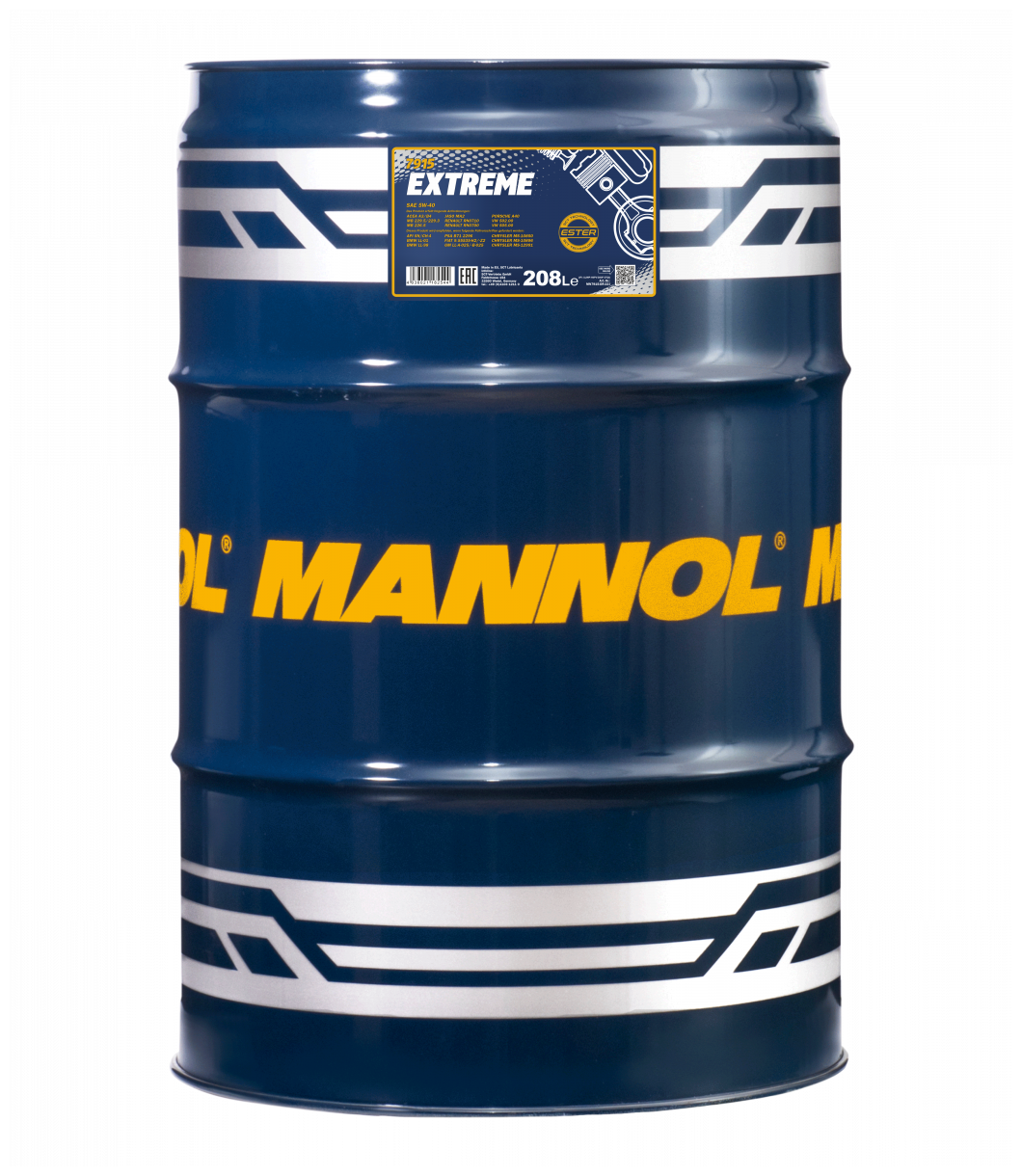 Моторное масло Mannol Extreme 5W40, 4л, синтетическое - фото №12