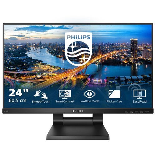 монитор 24 philips 242b7qpteb ips led 2560x1440 5ms vga hdmi displayport mini Монитор Philips 24 242B1TC 1920x1080 IPS LED 75Гц 4ms VGA HDMI DisplayPort