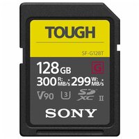 Карта памяти SDXC 128GB Sony SF-G TOUGH UHS-II U3 V90 299/300 MB/s (SF-G128T)