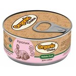 Organic Сhoice влажный корм для собак, кролик (24шт в уп) 100 гр - изображение