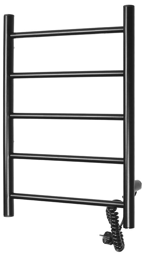 Полотенцесушитель электрический Domoterm Классик DMT 109-5 40х60 ЧРН EK R черный