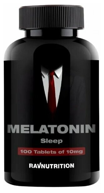 RAVNUTRITION Melatonin 10 mg 100 таблеток