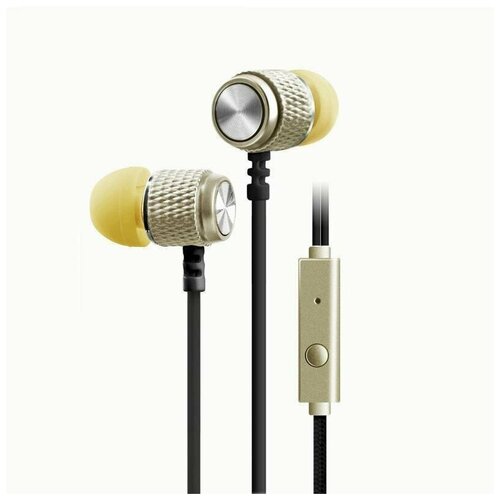 Орбита OT-ERG47 Золотые наушники-гарнитура 25900₽