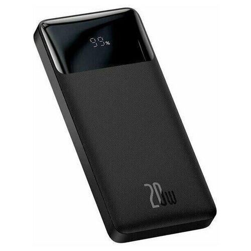 Портативный аккумулятор BASEUS Bipow Digital Display 20W, 3A, 10000 мА⋅ч, черый, PPDML-L01