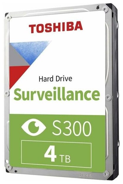 Жесткий диск Toshiba SATA-III 4Tb HDWT840UZSVA Surveillance S300 (5400rpm) 256Mb 3.5