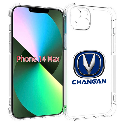 Чехол MyPads Changan-чанган мужской для iPhone 14 Plus (6.7) задняя-панель-накладка-бампер чехол для автомобильного ключа из тпу чехол для changan cs35plus cs35 plus cs55 plus cs75 plus eado uni t для changan oushang x5 x7 ev 2019 2020 2021