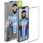 Защитное стекло Blueo 3D AR Anti-reflective (ультра-прозрачное) 0.4 мм для iPhone 14 Pro Max с черной рамкой (MB26-14pro-6.7) - изображение