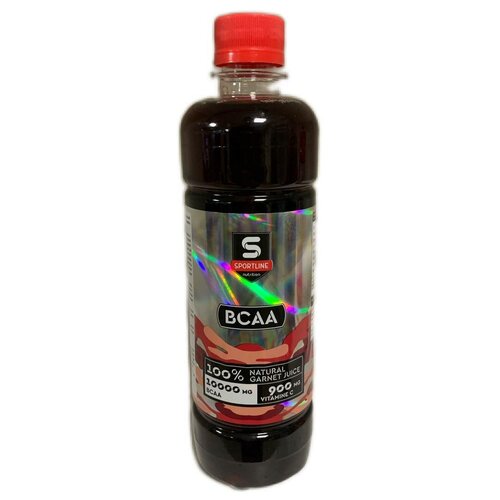 Напиток с BCAA 10000 мг (500 мл.) (Гранат) напиток о12 bcaa 5000 яблоко 500 мл