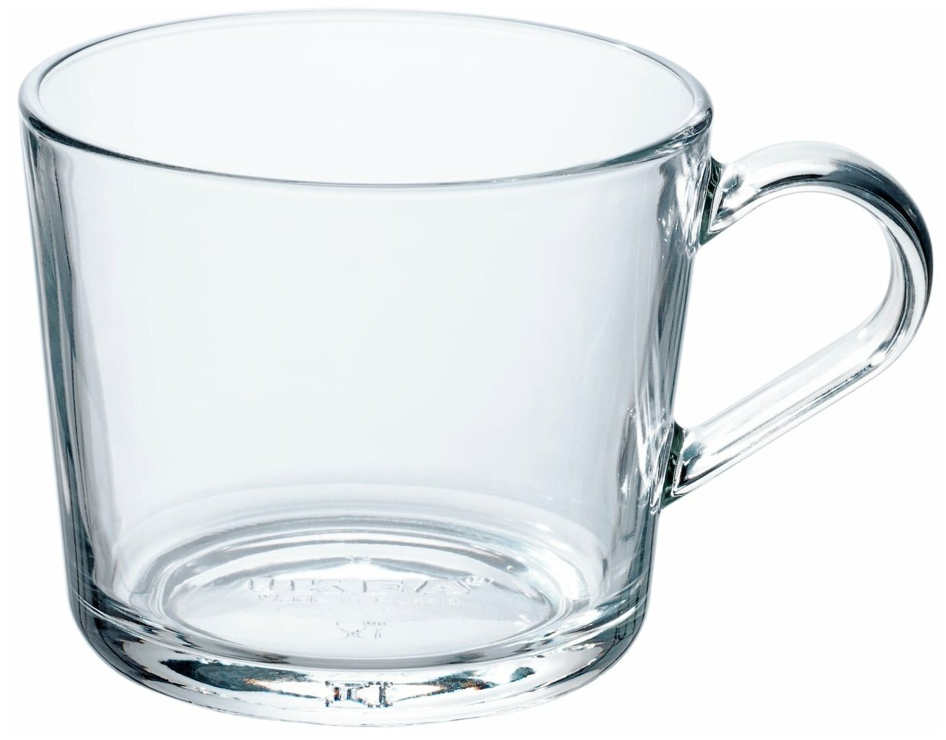 Кружка, прозрачное стекло, 24 сл IKEA 365+ икеа/365+