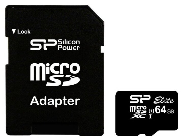 Карта памяти Silicon Power microSDXC 64 ГБ Class 10, UHS-I, R/W 85/15 МБ/с - фото №7