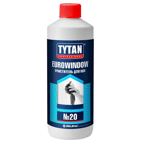 Tytan Eurowindow №20 для ПВХ 0.95 л 1 шт. очиститель tytan professional eurowindow 20 для пвх 950мл арт 10894