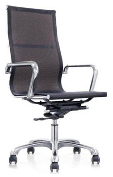 Кресло руководителя Easy Chair 702 T net сетка черная, хром