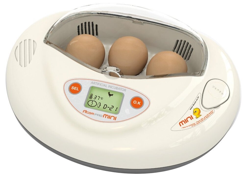 Инкубатор Rcom Mini PRO автоматический для яиц - фотография № 10