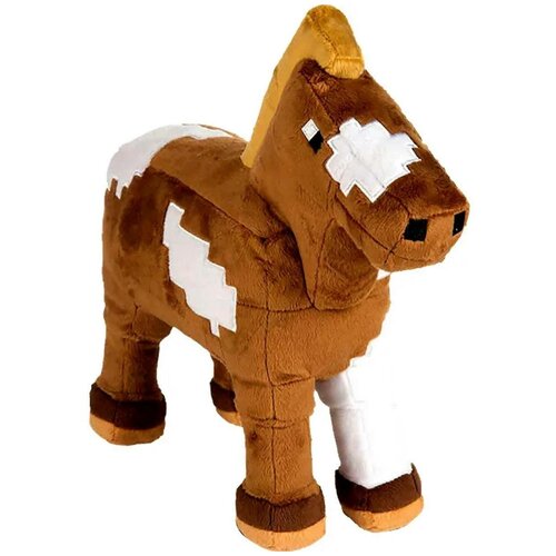 Мягкая Игрушка Minecraft Horse (Майнкрафт Лошадь) 27 см