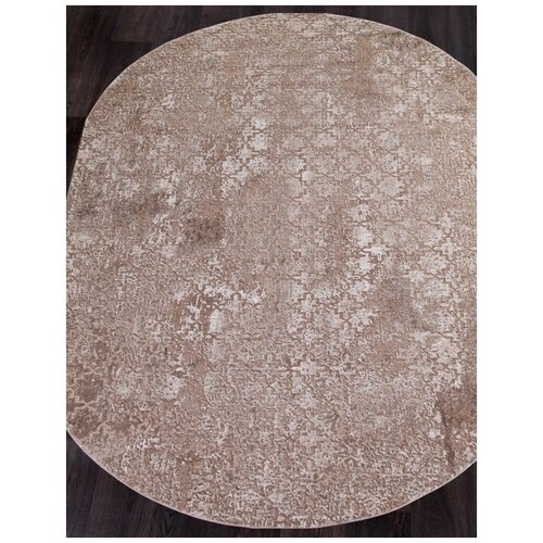 Ковер 03746A - BROWN / BROWN - Овал - коллекция ARMINA 2.00x2.90