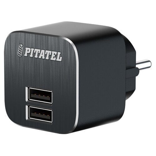 Сетевое зарядное устройство Pitatel PowerCube2, 2xUSB 3.1A (TPA-HCPC2)