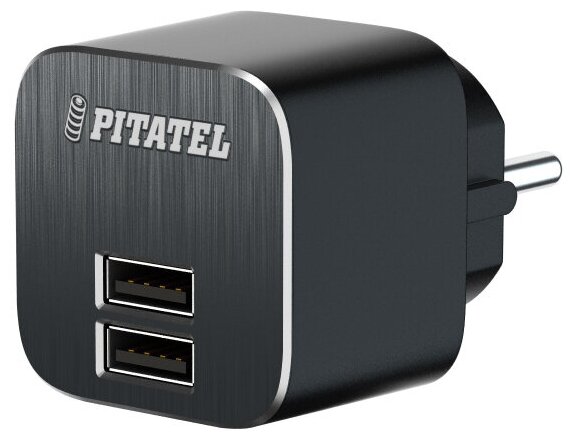 Сетевое зарядное устройство Pitatel PowerCube2, 2xUSB 3.1A (TPA-HCPC2)