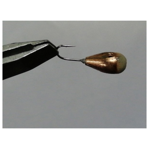 Мормышка вольфрамовая каблучок с фосфорной головкой, отверстие цвет: Бронза 4мм 1гр 10шт мормышка каблучок с отверстием цвет золото 4мм 1гр 10шт