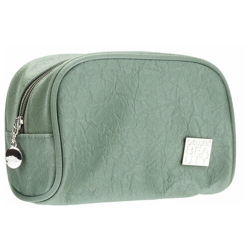 фото Косметичка dewal beauty серия "прованс", 19 х 11 х 9 см, зеленая (bg-2613)