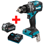 Дрель-шуруповерт ударная аккум. MAKITA XGT HP001GZ BL 40В+ BL4025 2,5 Ач.+ DC40RA - изображение