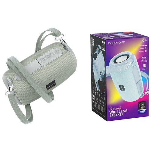 Портативная акустика Borofone BR4 Серый 124000₽
