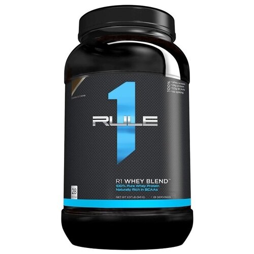 rule one proteins r1 whey blend 2280 гр кофе мокко R1 Whey Blend Rule 1 (896-952 гр) - Кофе Мокко