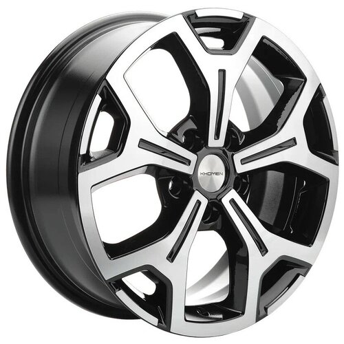 Диск 6,5*17 5*114,3 ET50 67,1 Khomen Wheels KHW1710 Black-FP (Ceed)