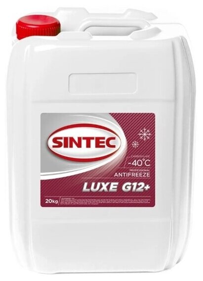 Антифриз Sintec LUXE G12+ -40 20 кг