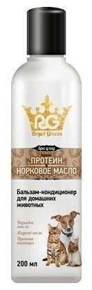 Royal Groom Apicenna (Апи-Сан) бальзам-кондиционер "Протеином и норковое масло" для собак и кошек, 200 мл - фотография № 3