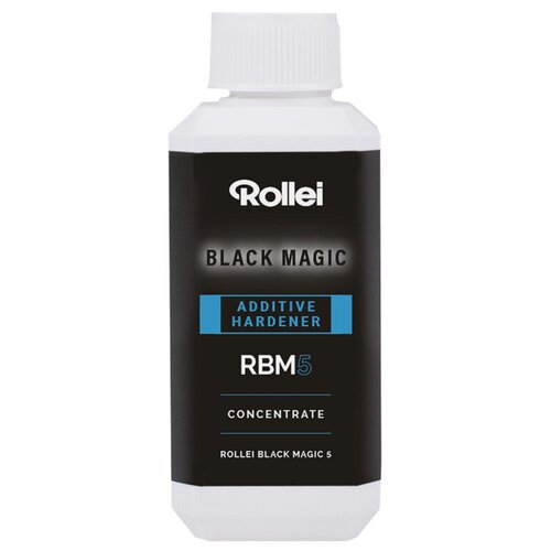 Фотохимия Rollei RBM5 Black Magic Additiv 250 мл отвердитель фотохимия rollei c 41 kit 1 литр набор для проявки цветных пленок