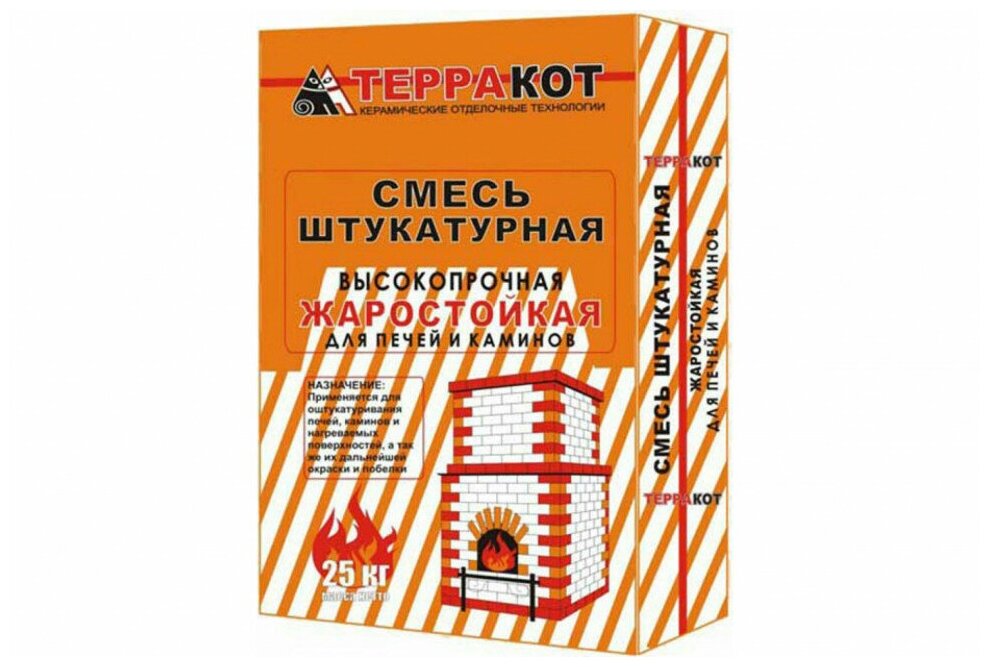 Изображение Смесь штукатурная терракот 25 кг