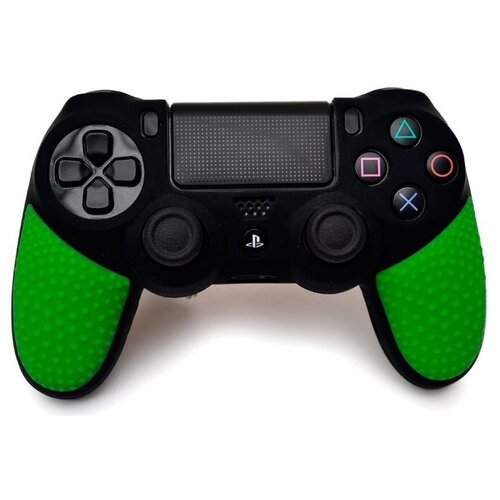 Силиконовый чехол Non Slip для геймпада PS4 (Green)