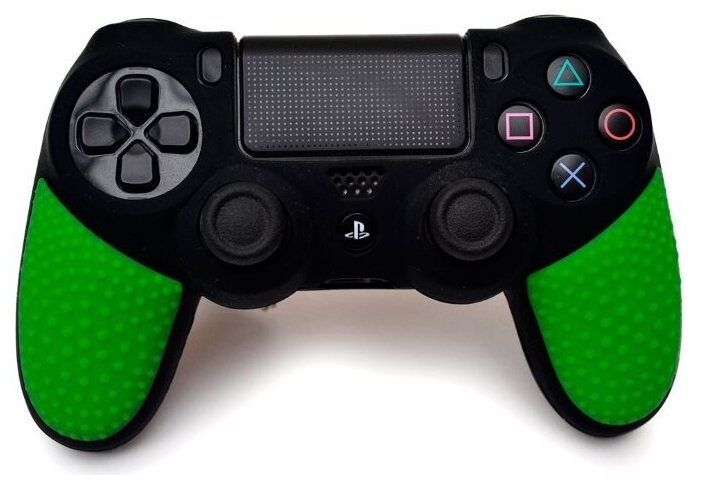 Силиконовый чехол Non Slip для Dualshock 4 (Green)