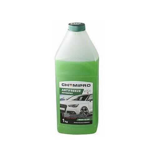 Antifreeze Chemipro G11 готовый 0,9л зеленый -40C CH004