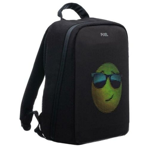 фото Рюкзак pixel plus black moon чёрный (led-экран 25*25 px, 16,5 млн цветов, 16 л., полиэстер)