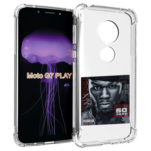 Чехол MyPads 50 Cent - Best Of для Motorola Moto G7 Play задняя-панель-накладка-бампер чехол mypads queen of pain dota 2 для motorola moto g7 play задняя панель накладка бампер