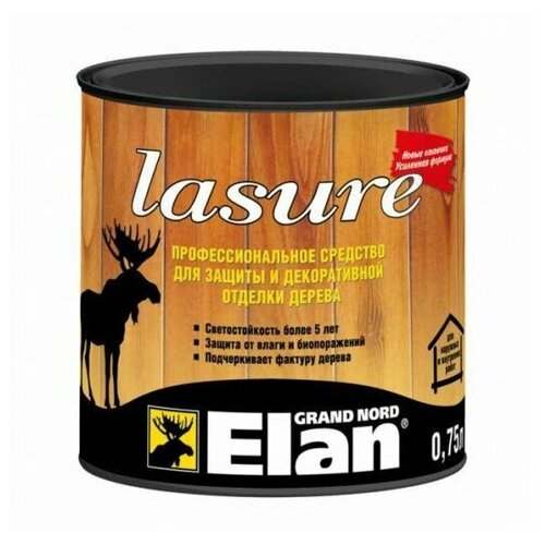 Лазурь для дерева Elan венге 075 л 3077₽