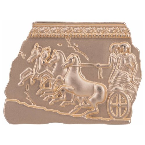 фото Брошь бижутерная рим (замок-булавка, золотистый) 12-56357 otokodesign