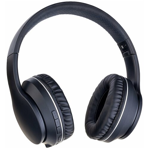 BT Гарнитура полноразмерная Perfeo MATE черные AUX 100000₽