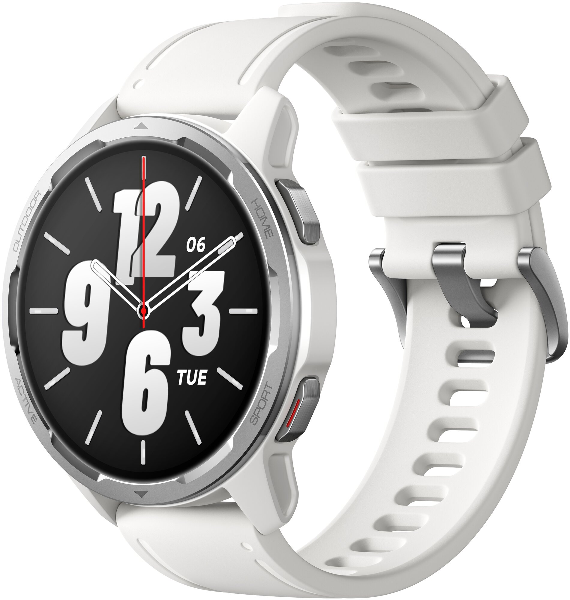 Смарт-часы Xiaomi Watch S1 Active GL Moon White BHR5381GL - фотография № 1