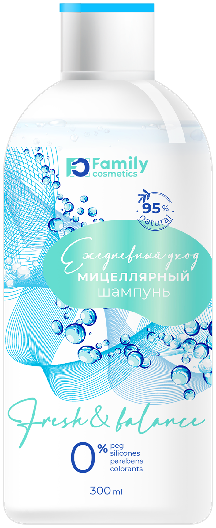 Family cosmetics Мицеллярный шампунь Ежедневный уход