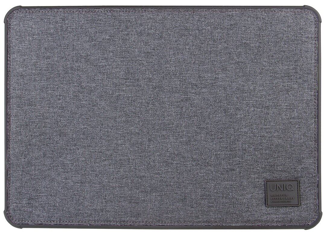 Uniq для Macbook Pro 14 (2021) /Pro 13 (до 2016) DFender Sleeve Kanvas Grey