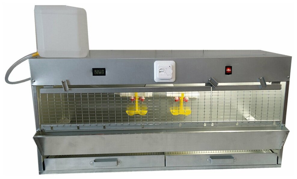 Брудер для 70 цыплят Оптима Цифра с терморегулятором - фотография № 11