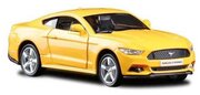 Машина металлическая RMZ City 1 32 Ford Mustang 2015 инерционная (желтый), 12,7х5,08х3,75 см